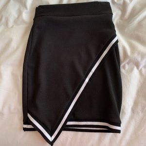 Asymmetrical Jersey Skirt